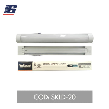 Lámpara LED de 2" 18W sobrepuesta
