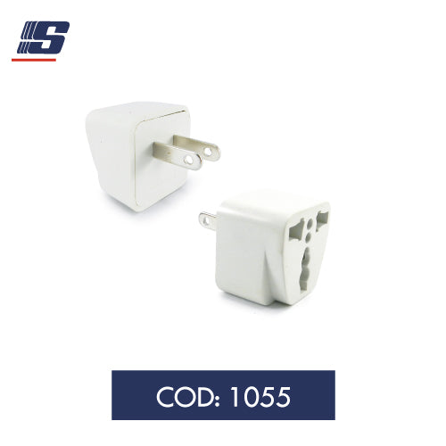 Adaptador bipolar 10A 250V