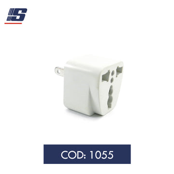 Adaptador bipolar 10A 250V