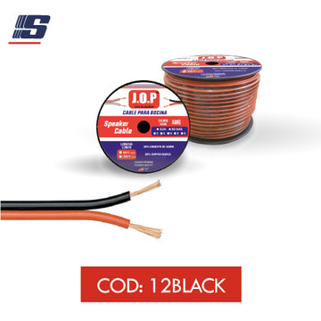 Cable de bocina CCA 30% Rojo & Negro 2X12 AWG 150M