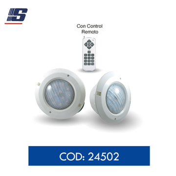 Lámpara LED de piscina PAR56 subacuática RGB 18W AC/DC 12V IP68