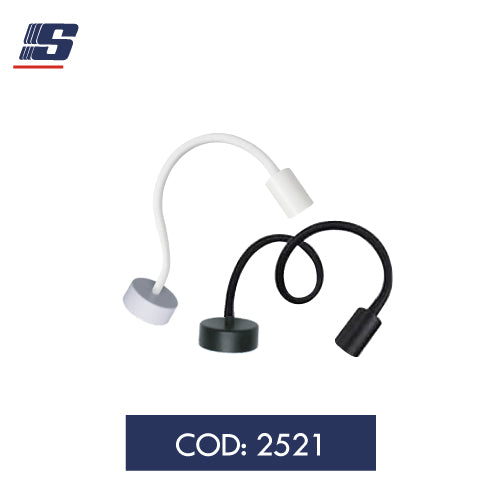 Boquilla portalámpara colgante flexible E27