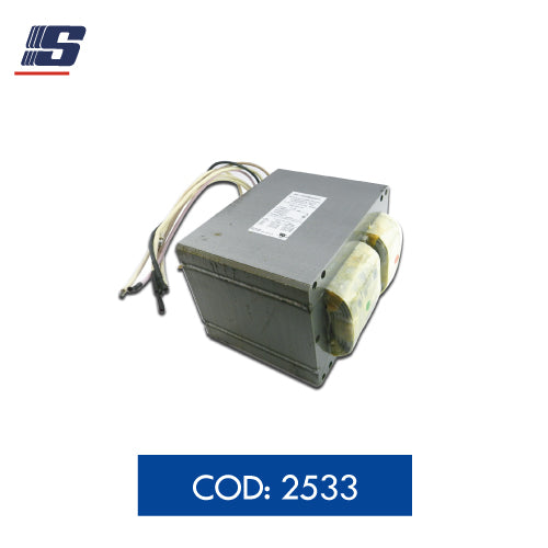 Balastro transformador metal halide 1000W kit (Completo)