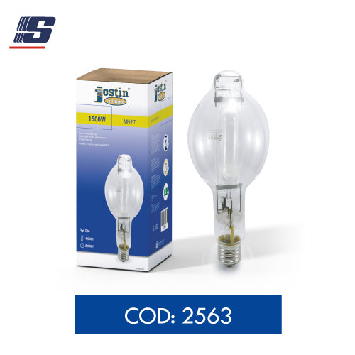 Foco metal halide BT37 compacto ovoide 1500W