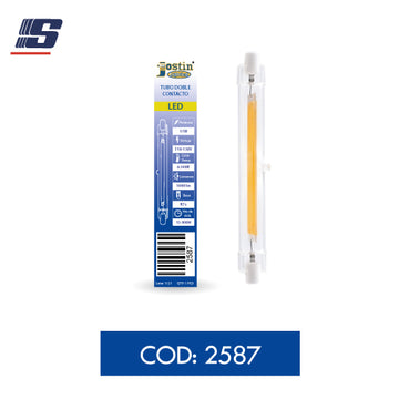 Tubo LED doble contacto de filamento 11W