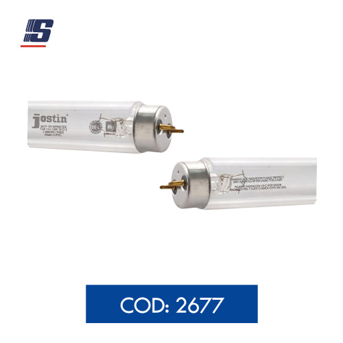 Tubo fluorescente T8 germicida UV 15W G13