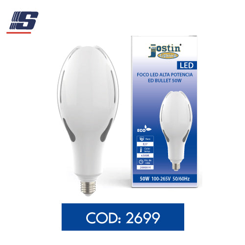 Foco LED alta potencia ED Bullet 50W