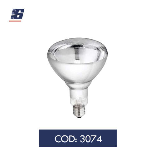 Foco infrarrojo claro R125 150W E27