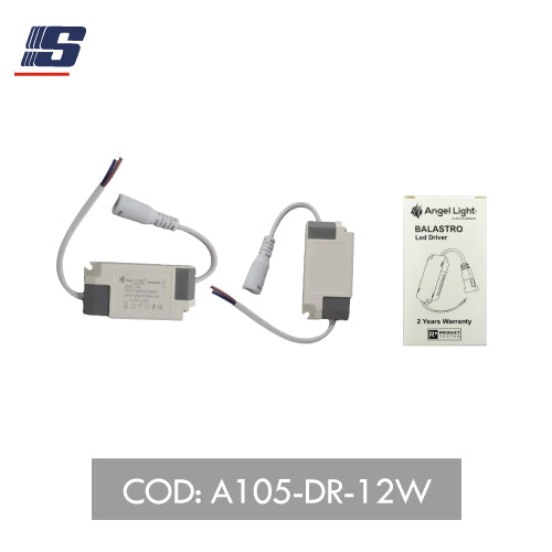 Balastro electrónico DRIVER LED 12W