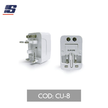 Adaptador de viajero ALL-IN-ONE reforzado