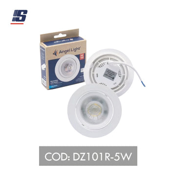 Lámpara LED empotrable movible (Ojo de buey) redondo