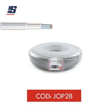 Cable de temperatura 60ºC - 450ºC 300V siliconado 12 AWG 100M
