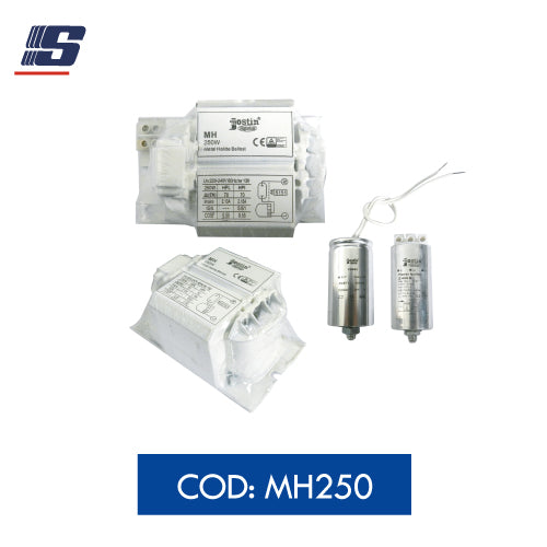 Balastro Metal Halide / Mercurio 250W (Kit)