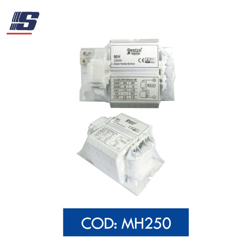 Balastro Metal Halide / Mercurio 250W (Kit)