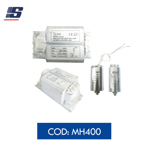 Balastro Metal Halide / Mercurio 400W (Kit)