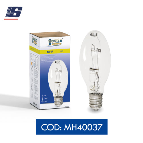 Foco metal halide ED37 ovoide 400W