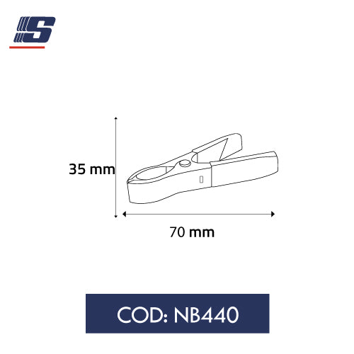 Terminal jumper de 30A (lagarto) par